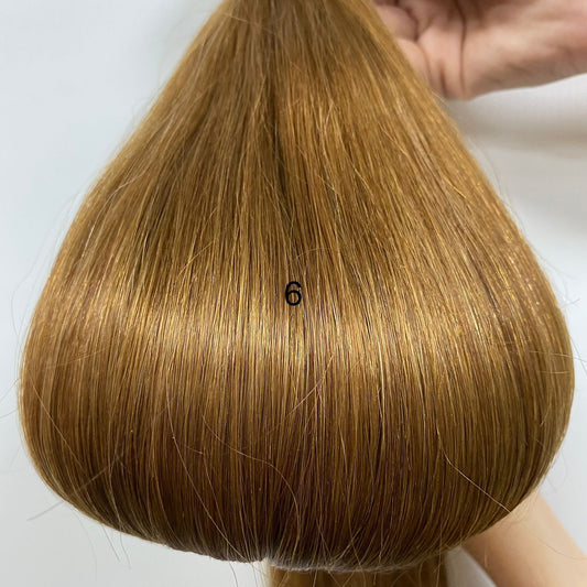 20” COPPER BLONDE HAIR EXTENSIONS U TIP