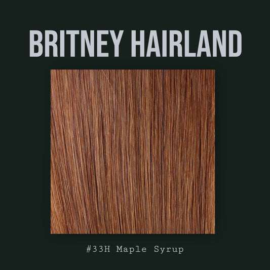 24” MAPLE SYRUP HAIR EXTENSIONS U TIP