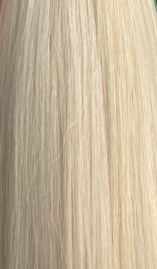 20” SNOW WHITE HAIR EXTENSIONS U TIP