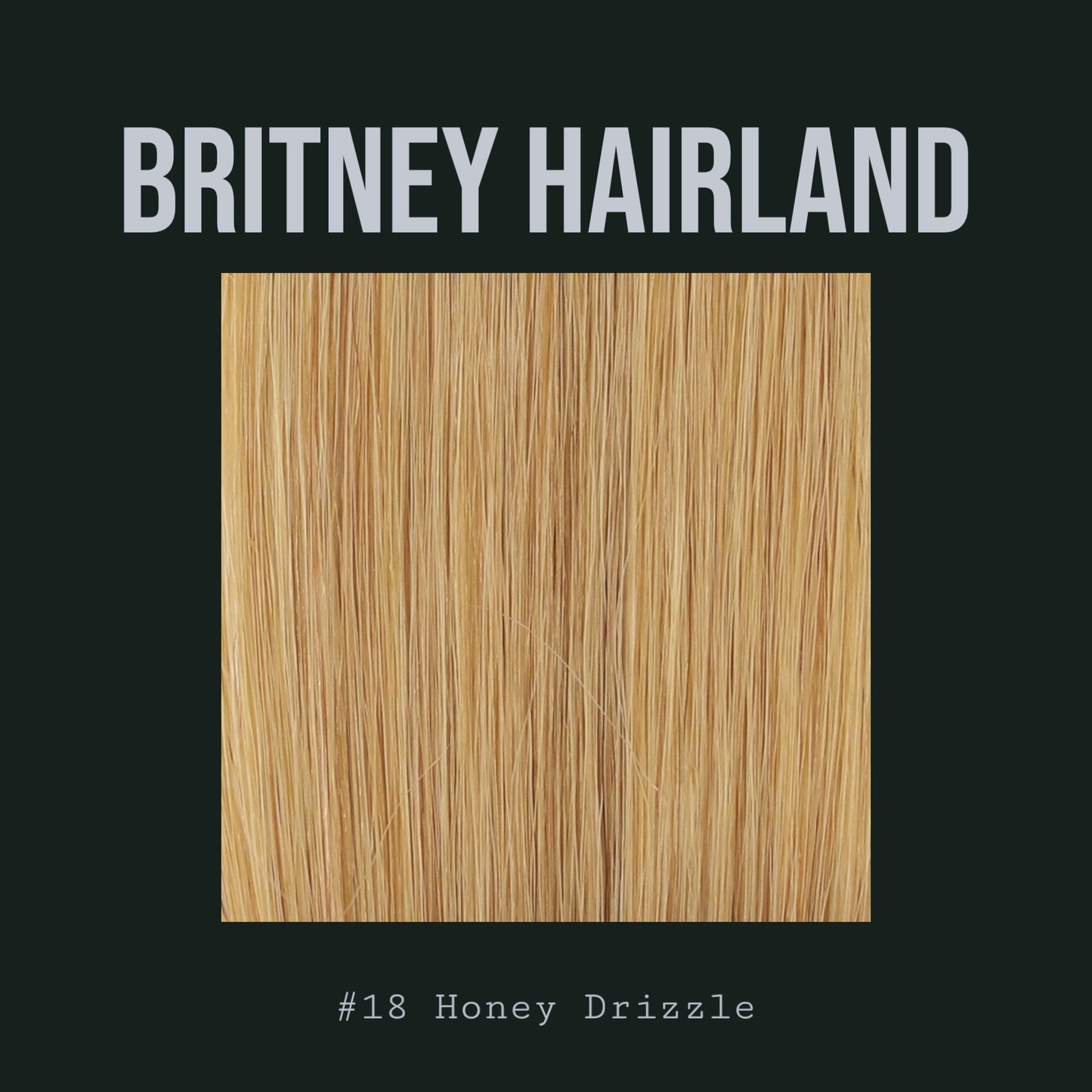24” HONEY DRIZZLE HAIR EXTENSIONS U TIP