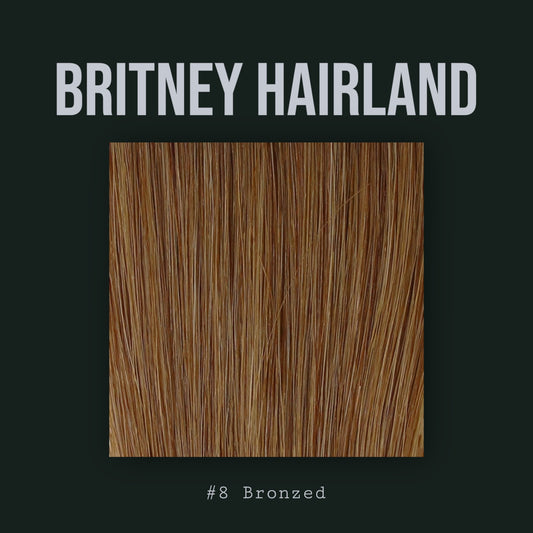 24” BRONZED HAIR EXTENSIONS U TIP