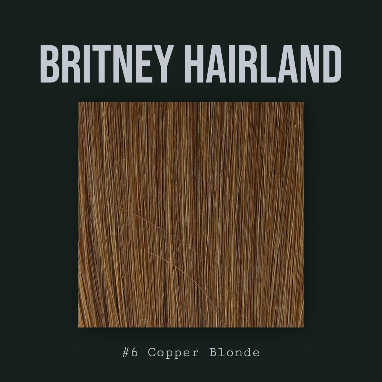20” COPPER BLONDE HAIR EXTENSIONS U TIP
