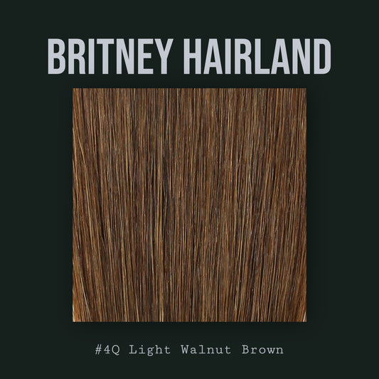 24” LIGHT WALNUT BROWN HAIR EXTENSIONS U TIP
