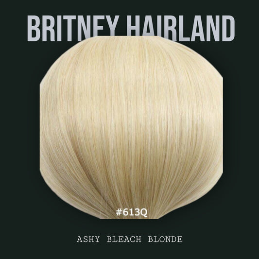 24” ASHY BLEACH BLONDE HAIR EXTENSIONS U TIP