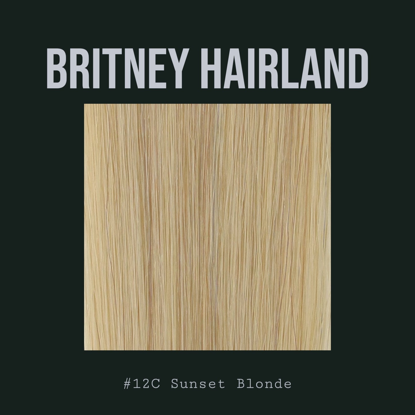 24” SUNSET BLONDE HAIR EXTENSIONS U TIP