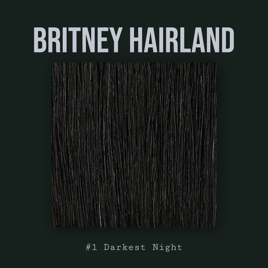 24” DARKEST NIGHT HAIR EXTENSIONS U TIP