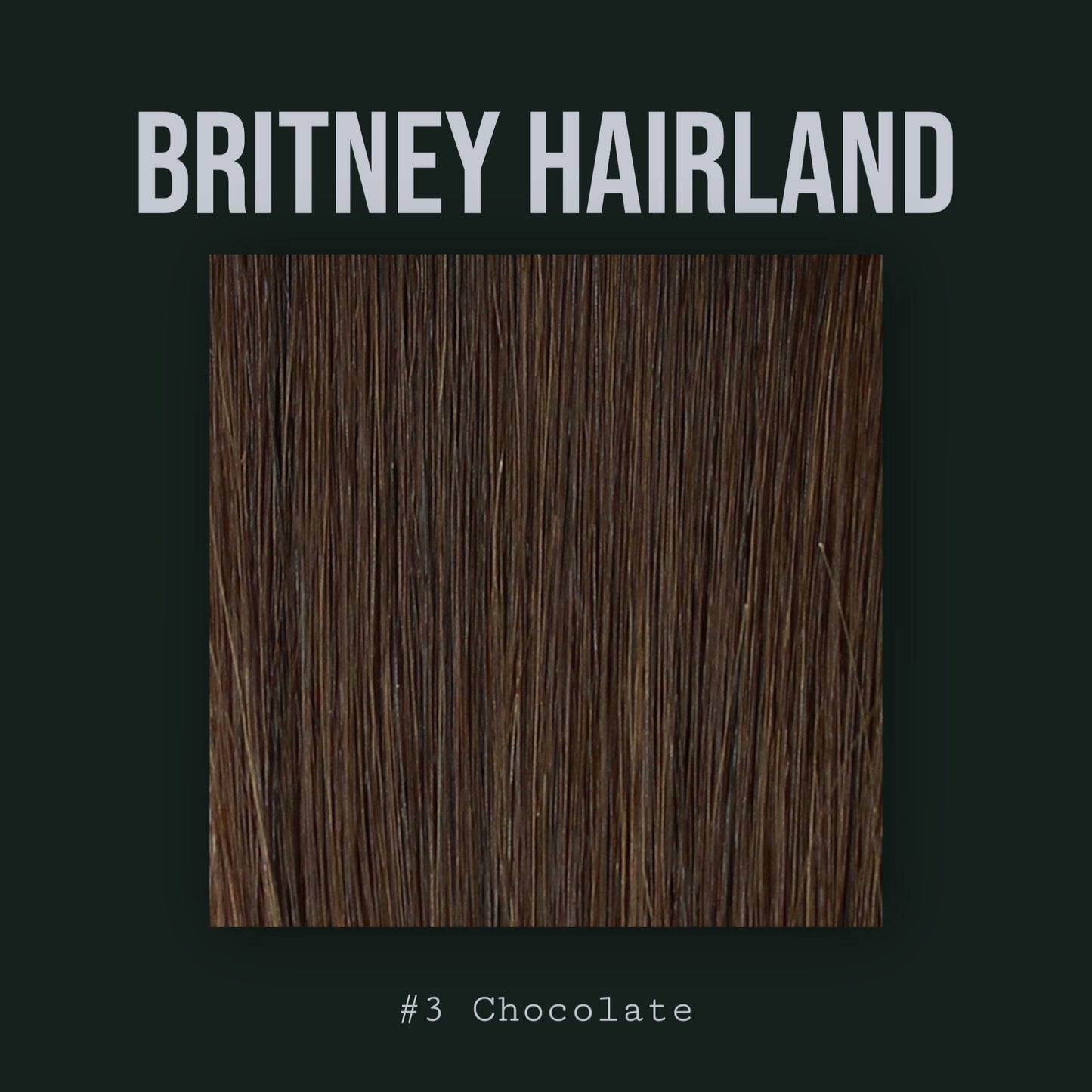 24” CHOCOLATE HAIR EXTENSIONS U TIP